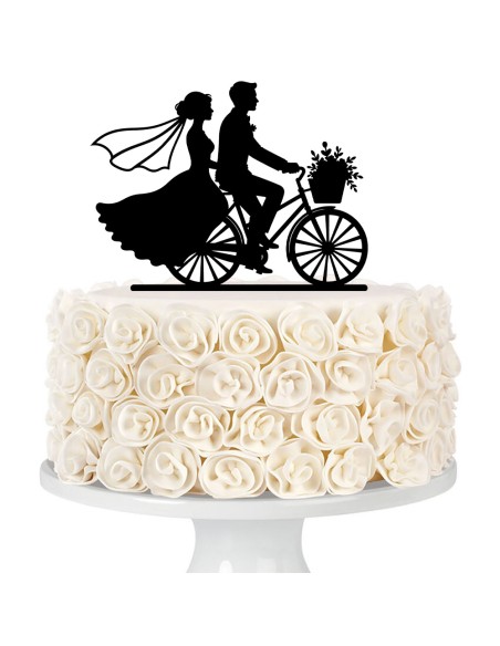 Taarttopper op Maat: Bruidspaar op de Fiets