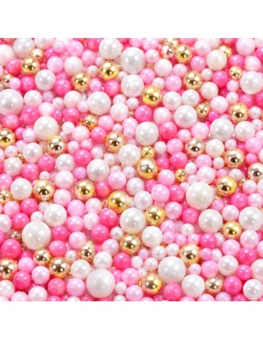 Azucren Suikerparels Pink Glam Mix -90gr-
