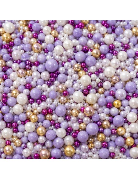 Azucren Suikerparels Lavender Gold Mix -90gr-