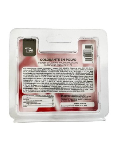 Azucren AzuPearl Eetbare Glanspoeder Rosé Goud -3gr-