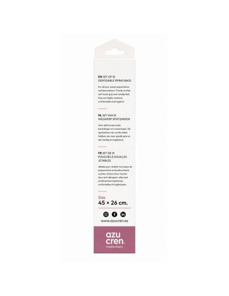 Azucren Wegwerp Spuitzakken 45cm -10st-