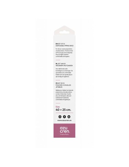 Azucren Wegwerp Spuitzakken 35cm -10st-