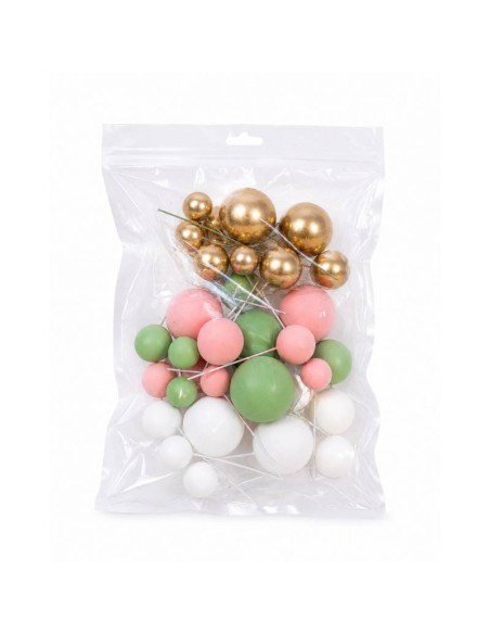 Azucren Decoratieve Foam Ballen Set Babyshower -32st-