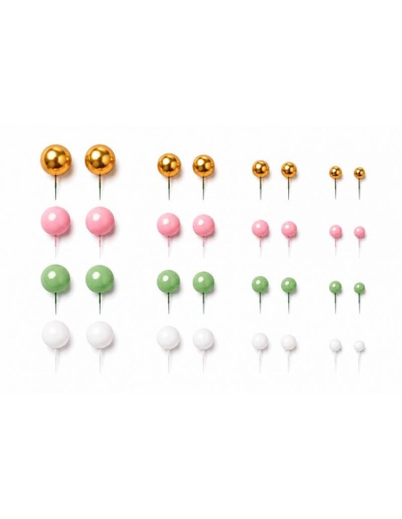 Azucren Decoratieve Foam Ballen Set Babyshower -32st-