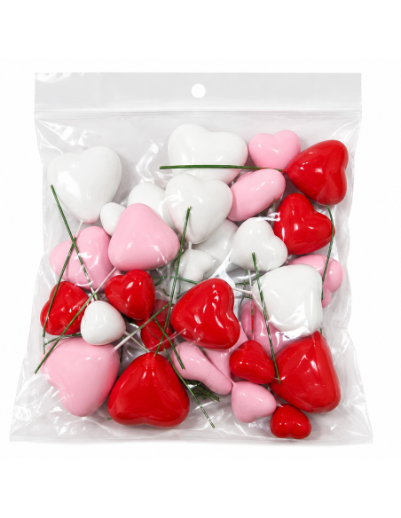 Azucren Decoratieve Hartjes Set -30st-
