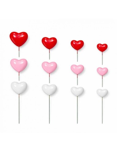 Azucren Decoratieve Hartjes Set -30st-