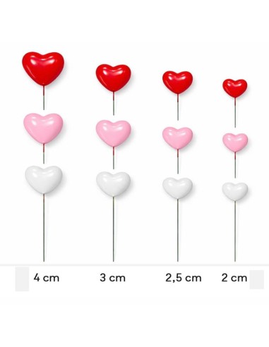 Azucren Decoratieve Hartjes Set -30st-
