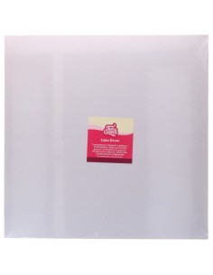 FunCakes Cake Drum Vierkant -45cm- Wit