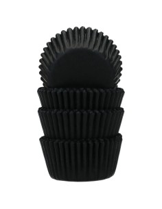 FunCakes Mini Baking Cups Zwart -100st-