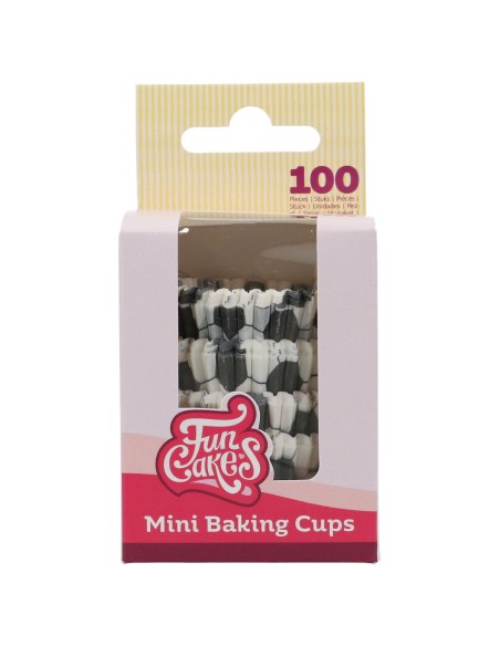 FunCakes Mini Baking Cups Voetbal -100st-