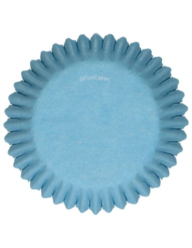 FunCakes Mini Baking Cups Lichtblauw -100st-