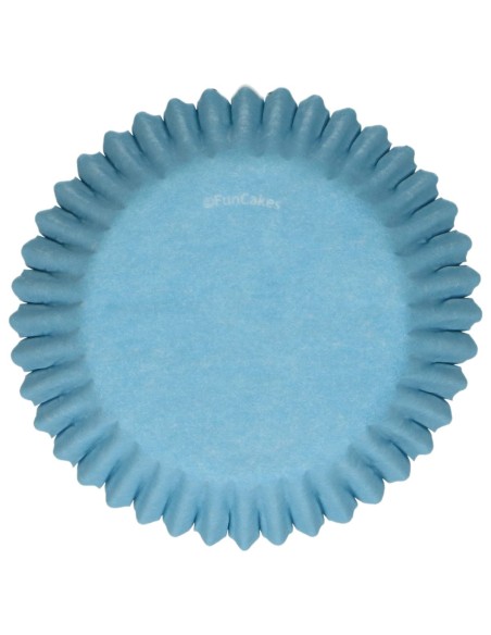FunCakes Mini Baking Cups Lichtblauw -100st-