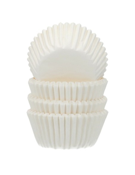FunCakes Mini Baking Cups Wit -500st-