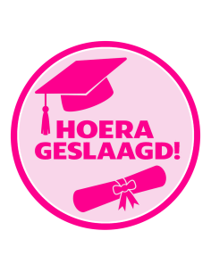 3D Uitsteker op Maat: Hoera Geslaagd!