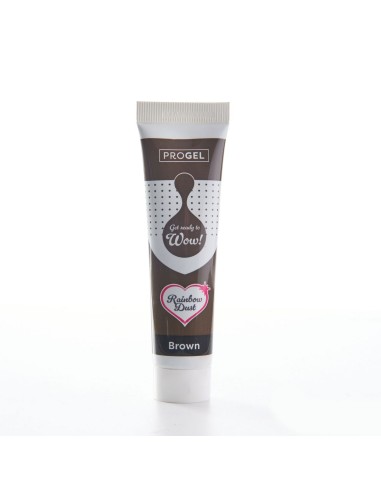 RD ProGel Eetbare Kleurstof Gel Brown -25gr-