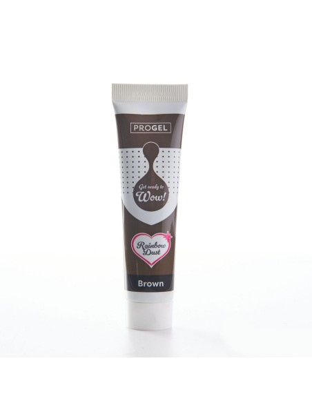 RD ProGel Eetbare Kleurstof Gel Brown -25gr-