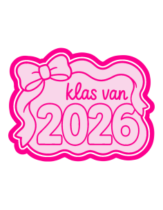 3D Uitsteker op Maat: Geslaagd Klas van 2026