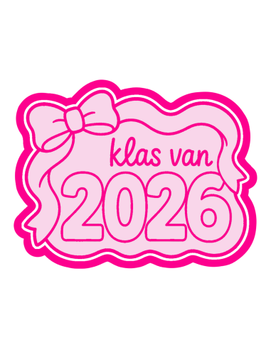 3D Uitsteker op Maat: Geslaagd Klas van 2026