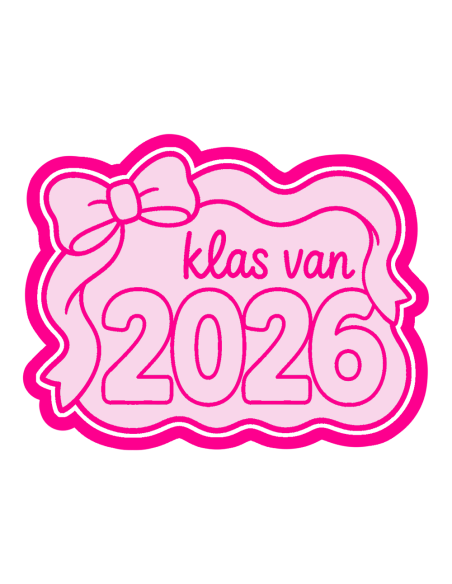 3D Uitsteker op Maat: Geslaagd Klas van 2026