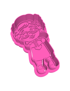 3D Uitsteker op Maat: Cocomelon - Bella met Stempel 2