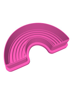 3D Uitsteker op Maat: Cocomelon - Regenboog met Stempel 2