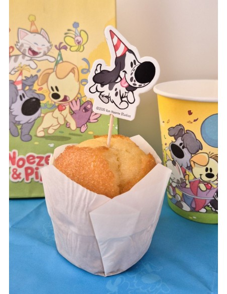 Cupcake Toppers Woezel en Pip -12st-
