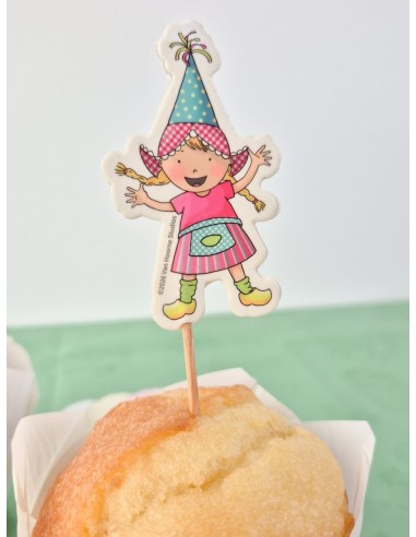 Cupcake Toppers Fien en Teun -12st-