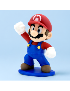 3D Taarttopper op Maat: Mario - 8 cm