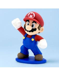 3D Taarttopper op Maat: Mario - 9 cm