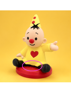 3D Taarttopper op Maat: Clown B-Keuze 2