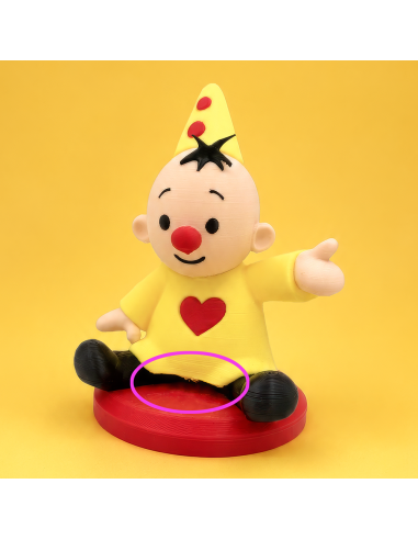 3D Taarttopper op Maat: Clown B-Keuze 2