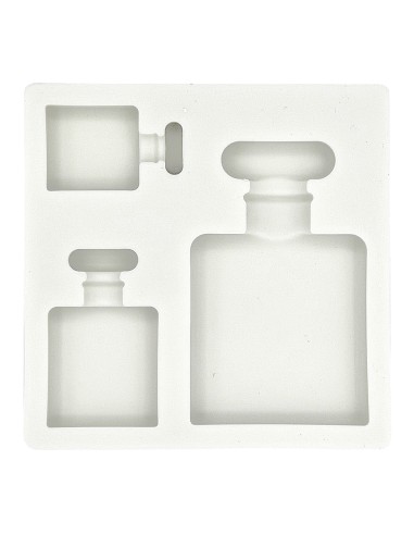 CakeDeco Siliconen Mal Parfum Flesjes/3