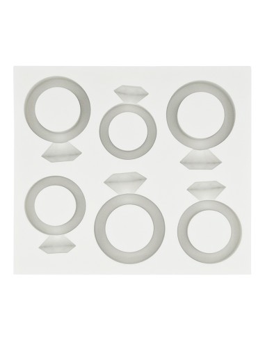 CakeDeco Siliconen Mal Ringen Set