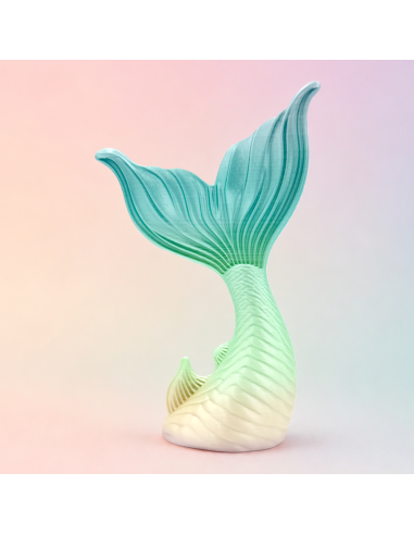 3D Taarttopper op Maat: Zeemeerminstaart - Multicolour