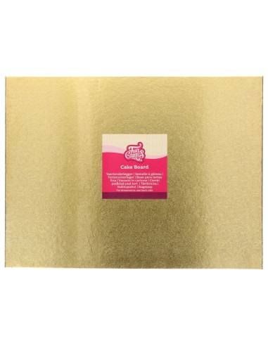 FunCakes Cake Board Rechthoek Goud -40x30cm-