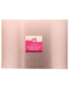 FunCakes Cake Board Rechthoek Rosé Goud -40x30cm-
