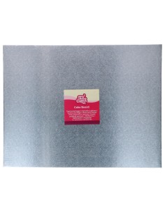 FunCakes Cake Board Rechthoek Zilver -45x35cm-
