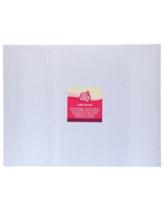 FunCakes Cake Board Rechthoek Wit -45x35cm-