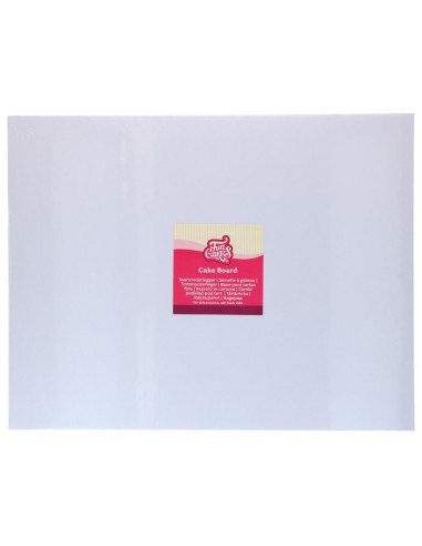 FunCakes Cake Board Rechthoek Wit -45x35cm-