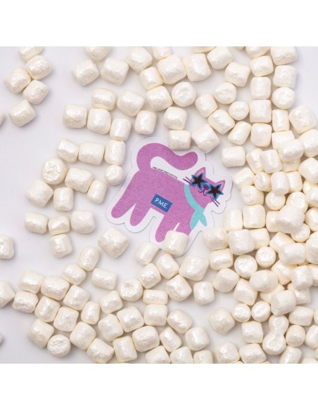 PME Crunch Mallows - Parelwit -86gr-