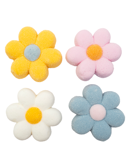 PME Marshmallow Treats Pastel Bloemen -12st-