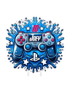 Full Colour Taarttopper op Maat: Playstation Controller