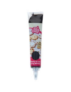 FunCakes Eetbare Icing Schrijver Donkere Choco Smaak -25gr-