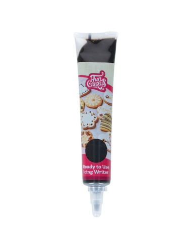 FunCakes Eetbare Icing Schrijver Donkere Choco Smaak -25gr-
