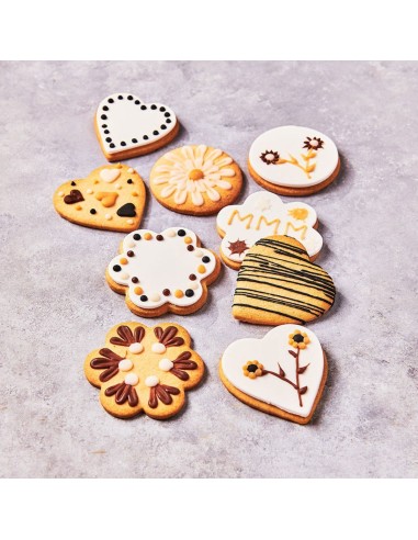 FunCakes Eetbare Icing Schrijver Donkere Choco Smaak -25gr-