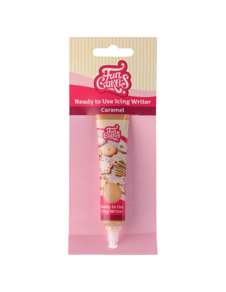 FunCakes Eetbare Icing Schrijver Caramel Smaak -25gr-
