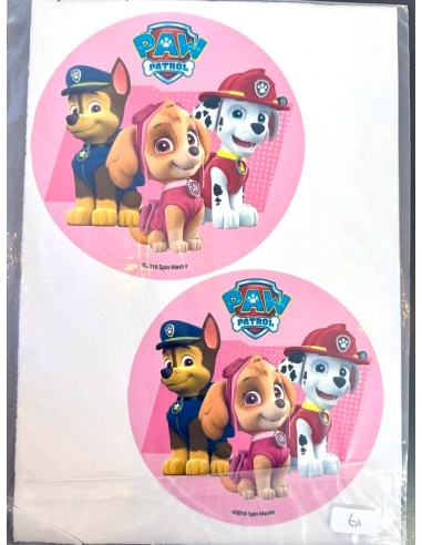 Eetbare Print B-Keuze Nr. 61: Paw Patrol