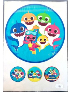 Eetbare Print B-Keuze Nr. 59: Baby Shark