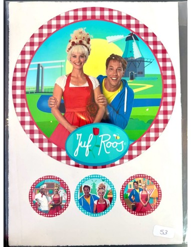 Eetbare Print B-Keuze Nr. 53: Roos
