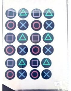 Eetbare Print B-Keuze Nr. 39: Playstation Buttons